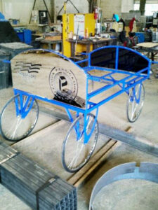 Three Rivers Bed Race Blue Frame